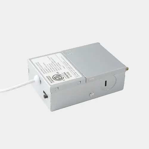 Medinah Power DLS6-12W-CCT-DV1-NA-F-WH LED Square Surface Downlight, 6" Size, 12W Wattage