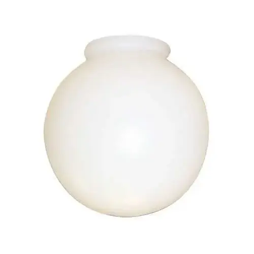 National Brand Alternative 3201-50650B ACRYLIC GLOBE 6 IN. WHITE