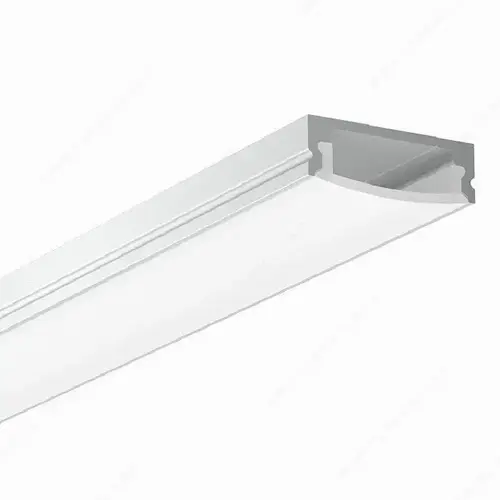 Richelieu Hardware 30141100 Low Aluminum Profile with Lens