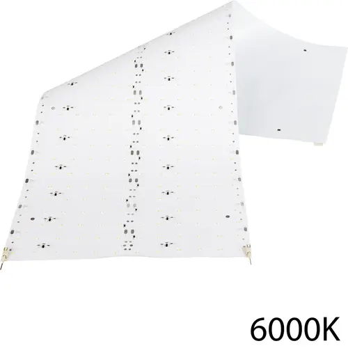 Task Lighting L-FSL-15W-60 9" x 24" 24-volt Higher Output Flexible LED Sheet Light, Single-White, 6000K