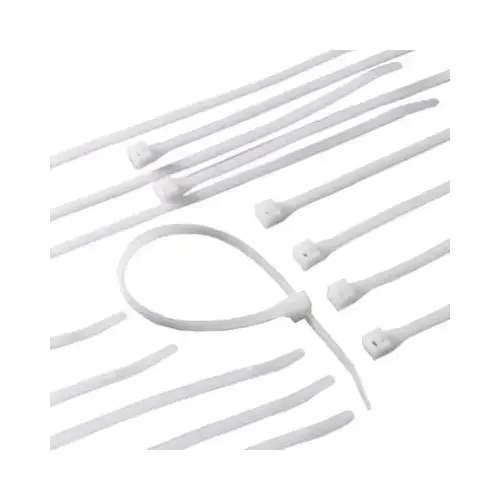 GB 46-308MN Cable Tie, Double-Lock Locking, Nylon, Natural
