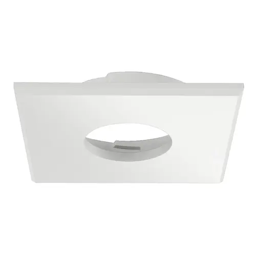 Hafele 833.89.231 Recess Mount Trim Ring, Square, For Hafele Loox5 LED 2090/3090 square White White