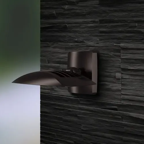 PROBRITE FSNX28-5CCT-BZ Fusion Flood Or Wall Light Series Combo,28W Wattage,3000 Lumens Output, Bronze Finish