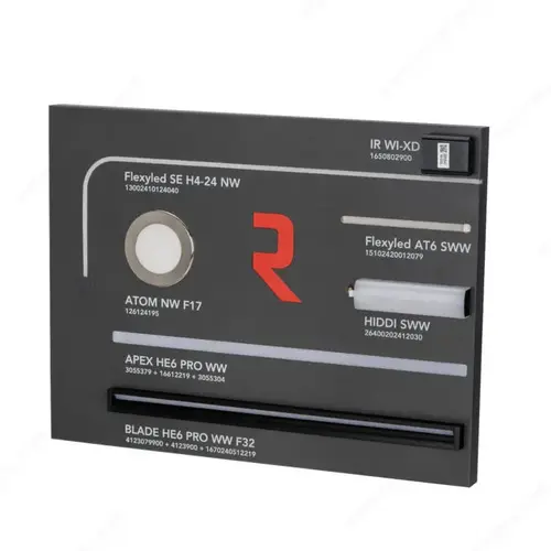 Richelieu Hardware CLTBOARD2023 Lighting demonstration panel