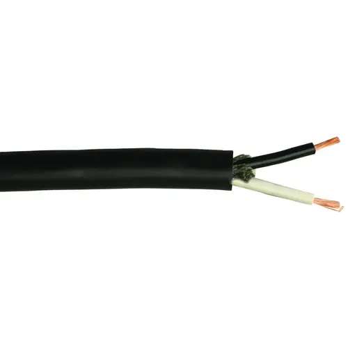 CCI 232870408 Electrical Cord, 14 AWG Wire, 2 -Conductor, Copper Conductor, TPE Insulation, Seoprene/TPE Sheath