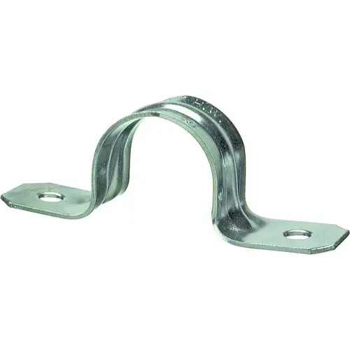 Halex 61212B Conduit Strap, Steel Silver - pack of 25
