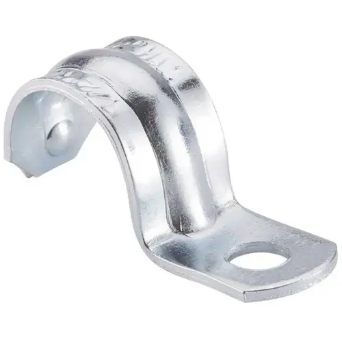 Halex 61505B 1/2 In. Click-On EMT 1-Hole Conduit Strap Galvanized - pack of 100