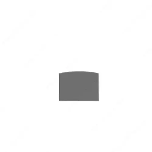 Richelieu Hardware LXSQRECPGY10 TRESCO Infinex End Cap Sets Gray