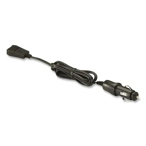 Streamlight, Inc 22051 DC Charger Cord, 12 V, Cigarette Lighter Black