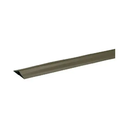 Wiremold CDB-5 CDB-5 Cord Protector, 5 ft L, 2-1/2 in W, Rubber, Brown