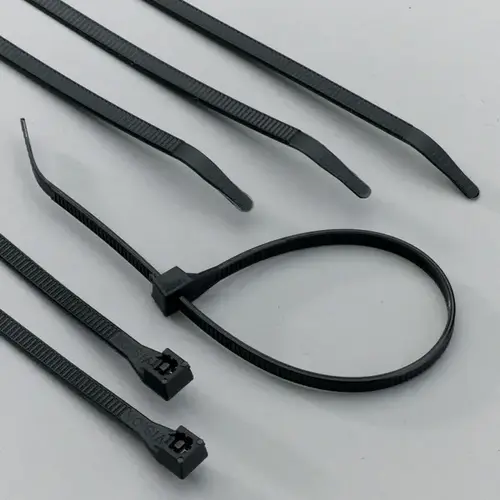Calterm 73272 Cable Ties DoubleLock 8" - Black pack of 100