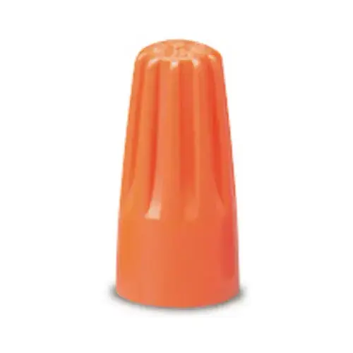 ECM INDUSTRIES LLC 10-003 Wire Connector, 22-14 AWG, Orange, Small - pack of 100