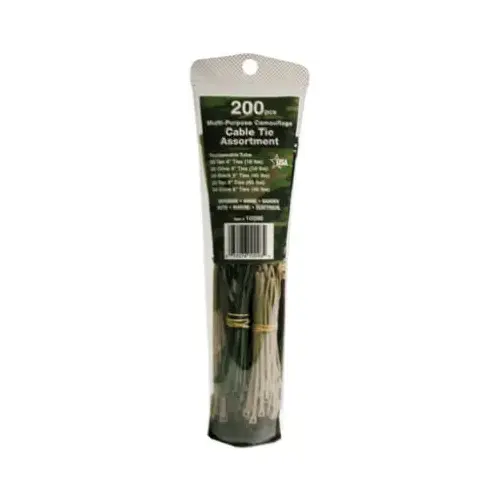 Gardner Bender 10096 Cable Tie 4 and 8" L Assorted Assorted