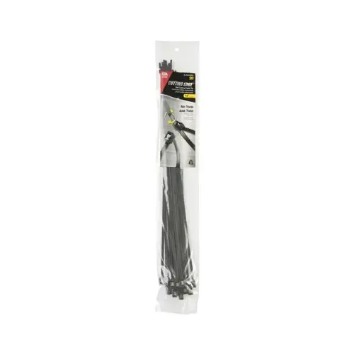 Gardner Bender 45-314UVBSC CABLE TIE 14IN UVB CUT 20/BAG Black - pack of 20