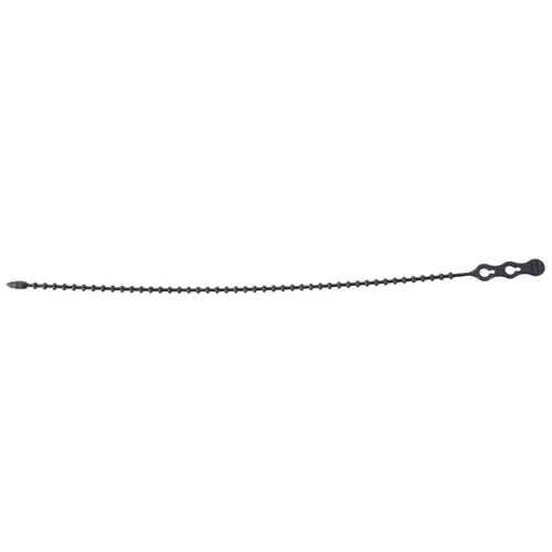 Gardner Bender 46-12BEADBK Cable Tie, Resin, Black - pack of 40