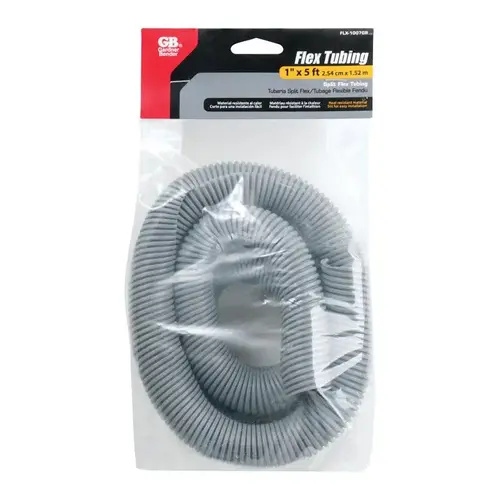 Gardner Bender FLX-1007GRT Flex Tube 5 ft. L Gray Polyethylene Gray