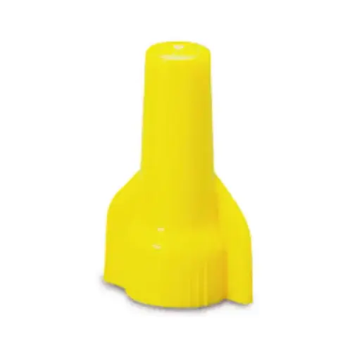 GB 19-084 WingGard Wire Connector, 22 to 10 AWG Wire, Steel Contact, Thermoplastic Housing Material, Yellow - pack of 6