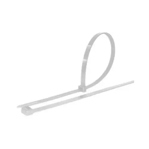 GB 45-518N Heavy Duty Cable Tie, Nylon, White, 18-In   pack of 10 Natural