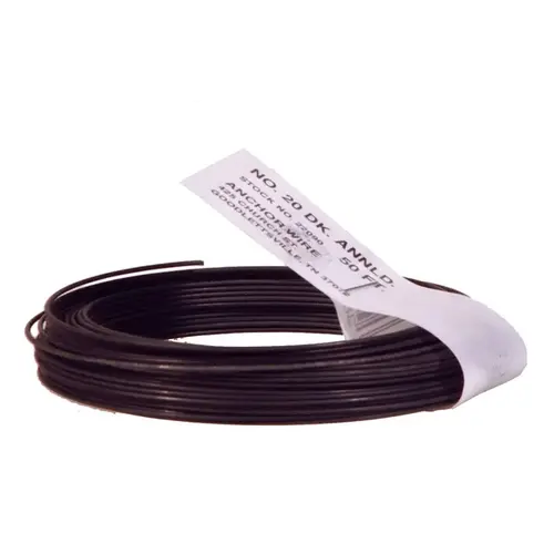 Hillman 123182 Stove Pipe Wire 3.5" D X 50 ft. L Black Annealed Steel 20 Ga. Black Annealed