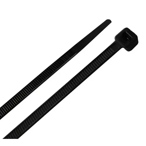 Home Plus LH-S-200-8-BK Cable Tie 8" L Black Black