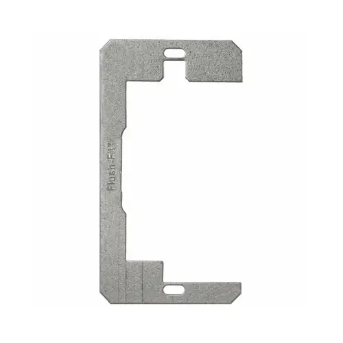 RACO 999X Flush Fit Device Leveling Plate, Metallic - pack of 3