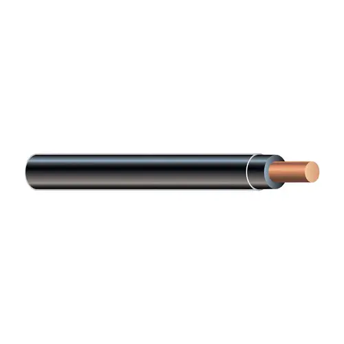 Southwire 11587384 Building Wire 100 ft. 12/1 Solid THHN Black