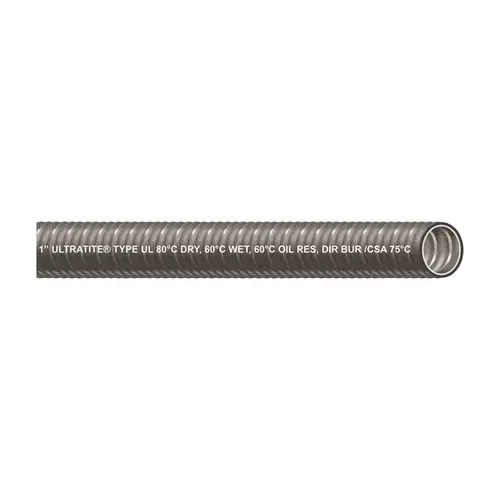Southwire 55093003 Titan 2 Flexible Conduit, 1 in, 100 ft L, Steel Gray