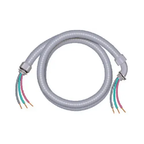 SOUTHWIRE/COLEMAN CABLE 55189401 Sealtite Conduit Whip, Non-Metallic, Flexible, 10-3, 1/2-In. x 6-Ft. Coil
