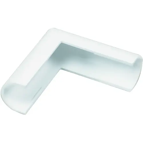 Wiremold C18 CordMate White 90 Deg Outside Elbow