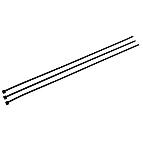 3M 593001 Standard Cable Ties, CT11BK50-C, 50 lb Tensile Strength, 11 in, Black, 1000 per case - pack of 1000