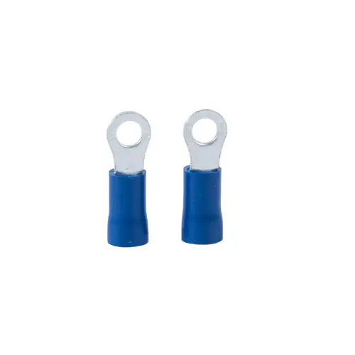 Gardner Bender 15-103 Ring Terminal 16-14 AWG Insulated Blue Blue