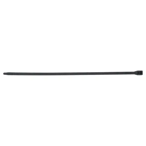 Gardner Bender 46-412UVB Heavy-Duty Cable Ties, 120lb Tensile Strength, 12 in L, UV Black,100/Bag