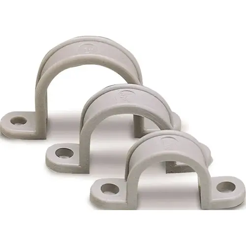 GB GCC-610 Conduit Strap, Polyethylene, Gray - pack of 10