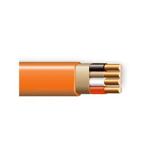 Southwire 63948526 Wire South 100 ft. 10/3 Solid Romex Type NM-B WG Non-Metallic Orange