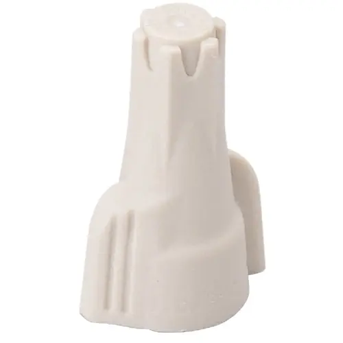 Gardner Bender 19-1H1 Hex-Lok Ivory 22 AWG to 8 AWG Wire Connector - pack of 6