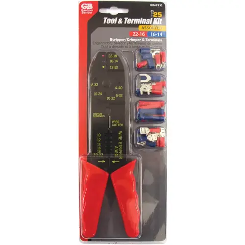 Gardner Bender GS-67K 22 to 14 AWG 25 Pieces Wire Terminal Kit