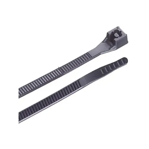 GB 45-314UVBFZ Xtreme Temperature Tie, Black, 14-In pack of 20