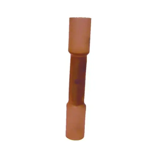 GB AMT-121 Xtreme Butt Splice Connector, 600 V, 22 to 16 AWG Wire, Red - pack of 25