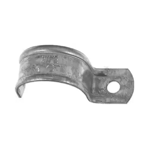 Halex 61120-XCP10 Conduit Strap, Steel, Galvanized - pack of 10