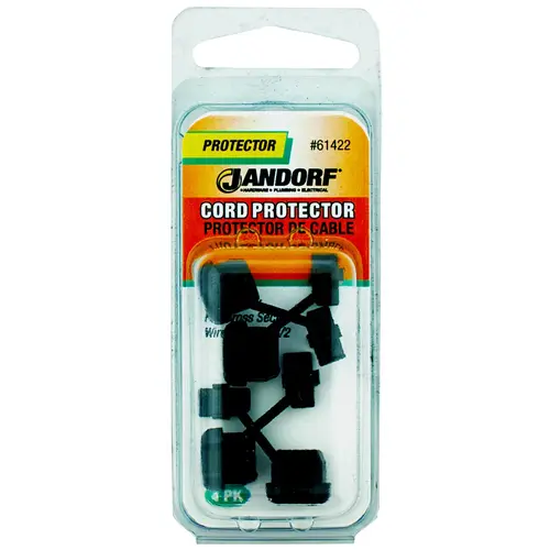 Jandorf 61422 Cord Protector, Nylon, Black