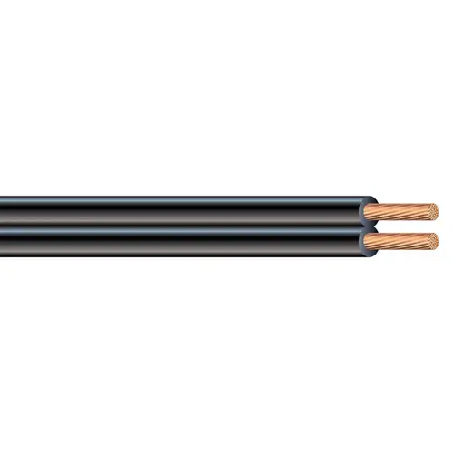 Southwire 55213443 Electrical Cable, 2 -Conductor, PVC Insulation, 150 V black
