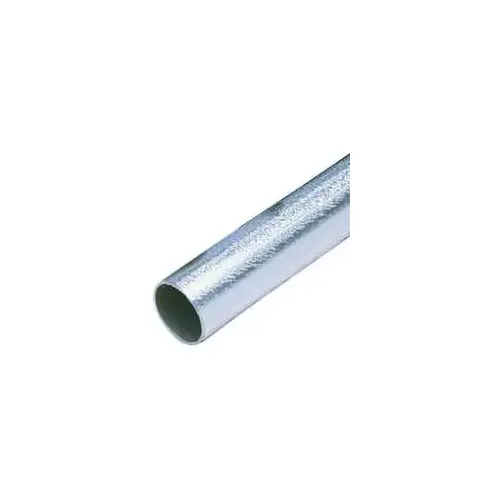 Allied Tube & Conduit 101592 EMT Conduit, 10 ft L, Galvanized Steel, Galvanized