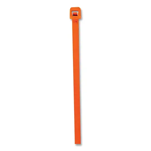 Anchor Industries 530ORG General Purpose Cable Tie, 30 lb Tensile Strength, 5.7 in L, Orange, 100 EA/BG - pack of 100