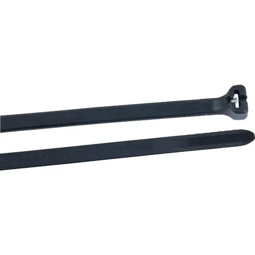 Gardner Bender 46-310UVBMP Precision Lock 11 In. Black Nylon Metal Pawl Cable Tie - pack of 10