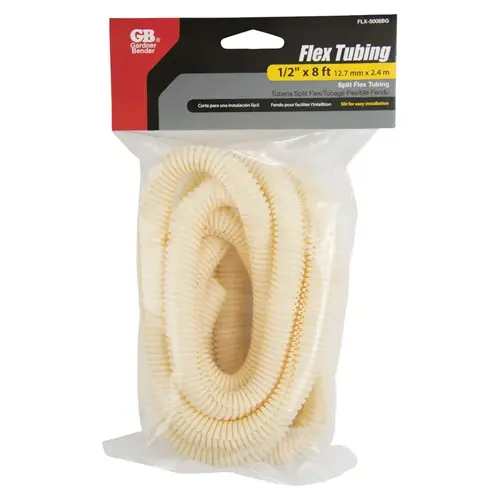 Gardner Bender FLX-5008BG Flex Tube 96" L Beige Polyethylene Beige