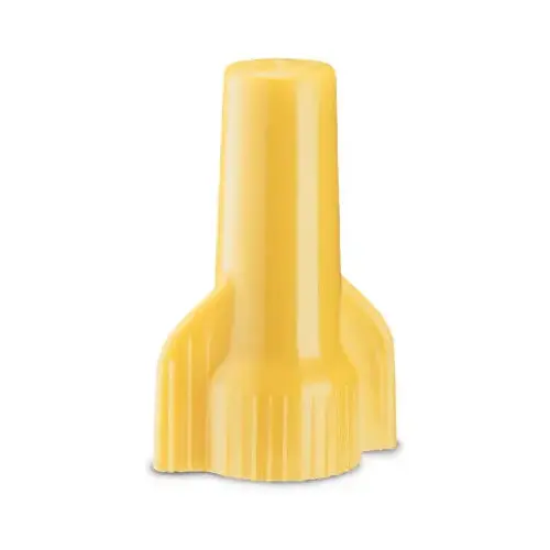 GB 16-084N WingGard Wire Connector, 22 to 10 AWG Wire, Steel Contact, Thermoplastic Housing Material, Yellow - pack of 100