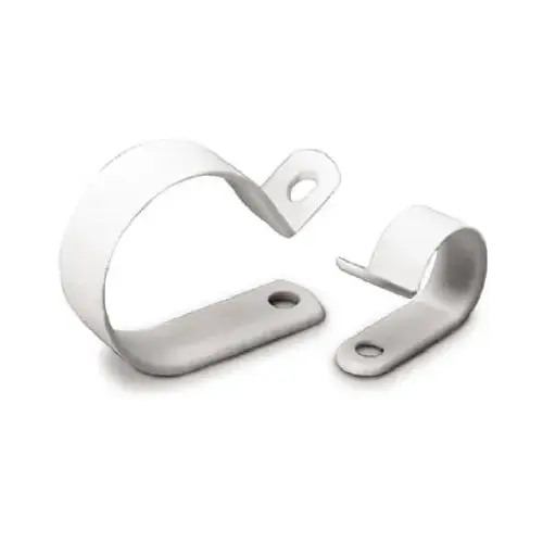 GB PPC-1550 Cable Clamp, 1/2 in Max Bundle Dia, Plastic, White - pack of 12