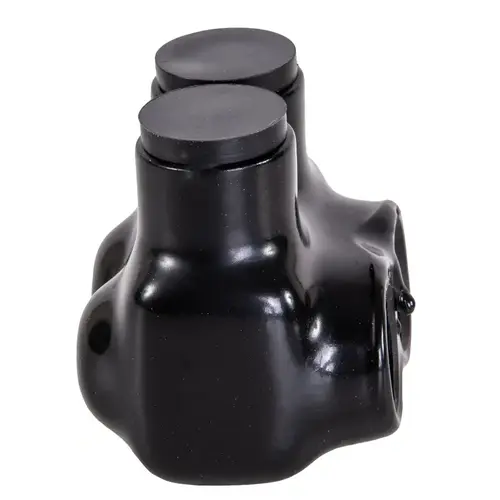 Polaris IT-1/0B IT Insulated Tap Connector, 1/0 to 14 AWG Wire, 2 -Pole, Plastisol Housing Material, Black