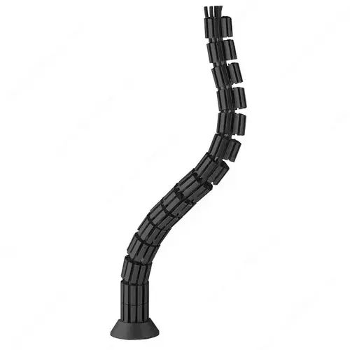 Richelieu Hardware 50808090 Round Cable Management Spine Black