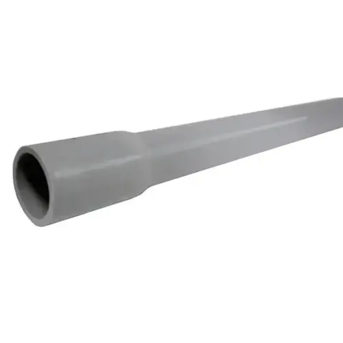 Silver Line Plastics 10210216 Schedule 40 Conduit 1-1/4" PVC TC-40 10 ft